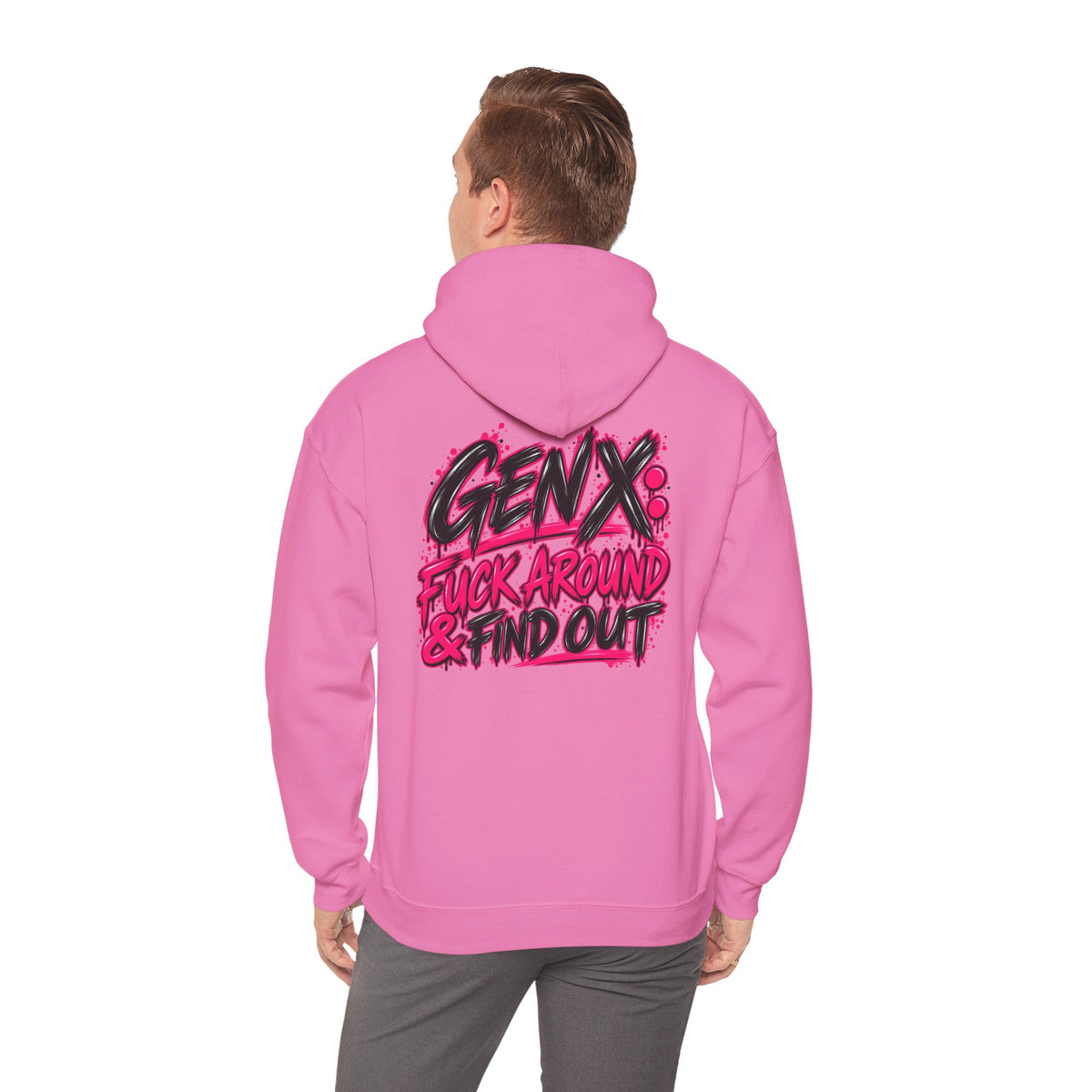 Gen X Fuck Around & Find Out Hoodie | Funny Sarcastic Gen X Sweatshirt