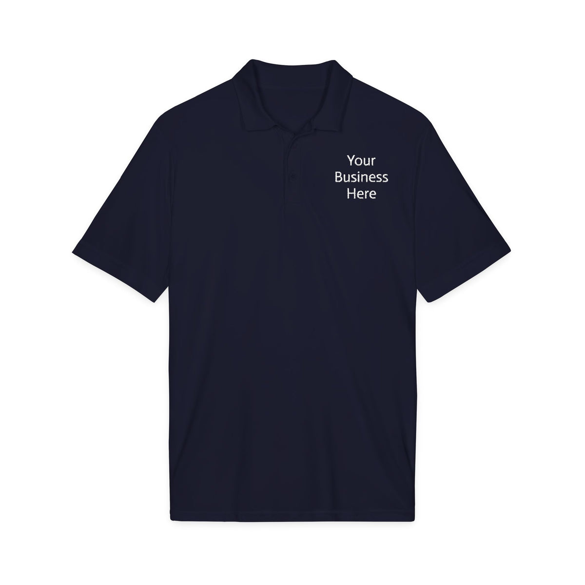 Personalized Embroidered Business Polo | Custom Logo Style Work Shirt