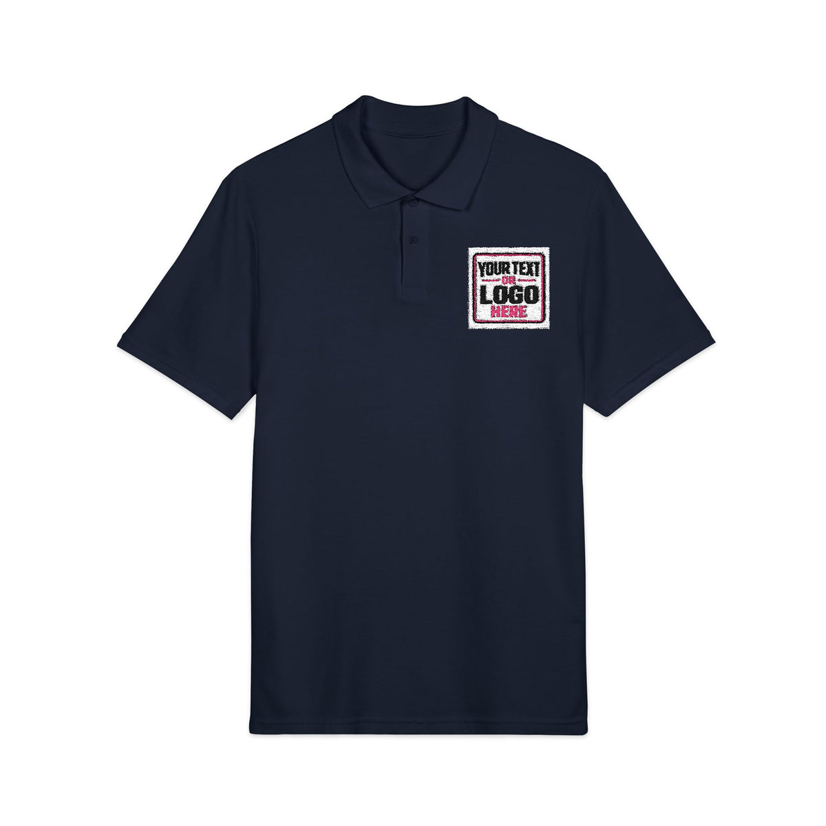 Custom Embroidered Polo Shirt | Add Your Text or Logo