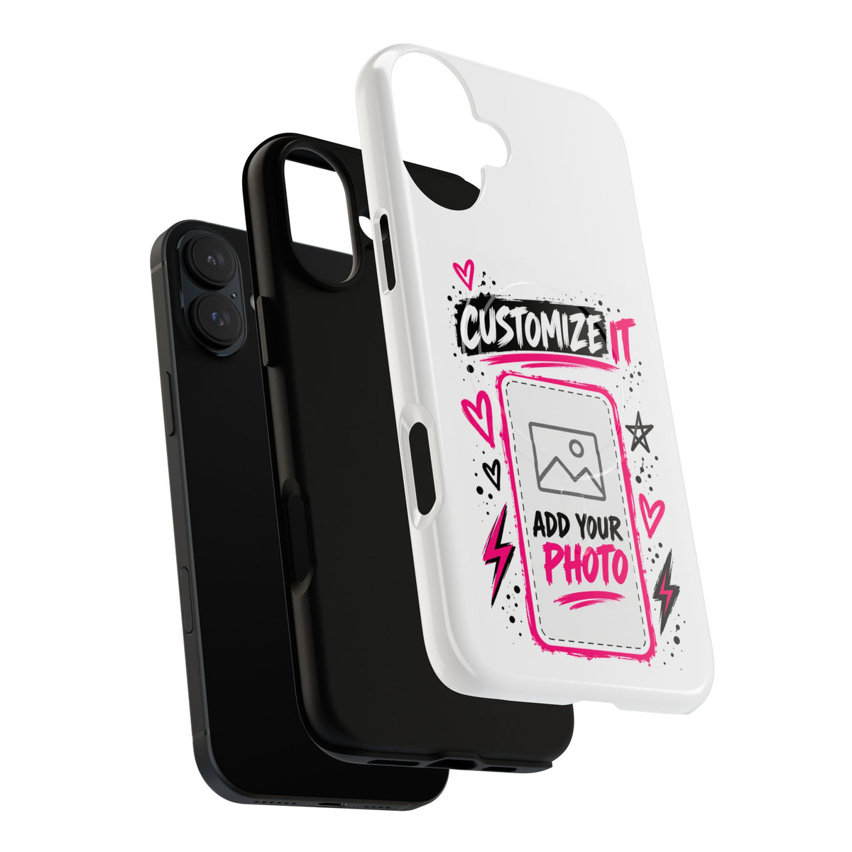 Customizable Strong Magsafe Phone Case | Add Your Photo & Text