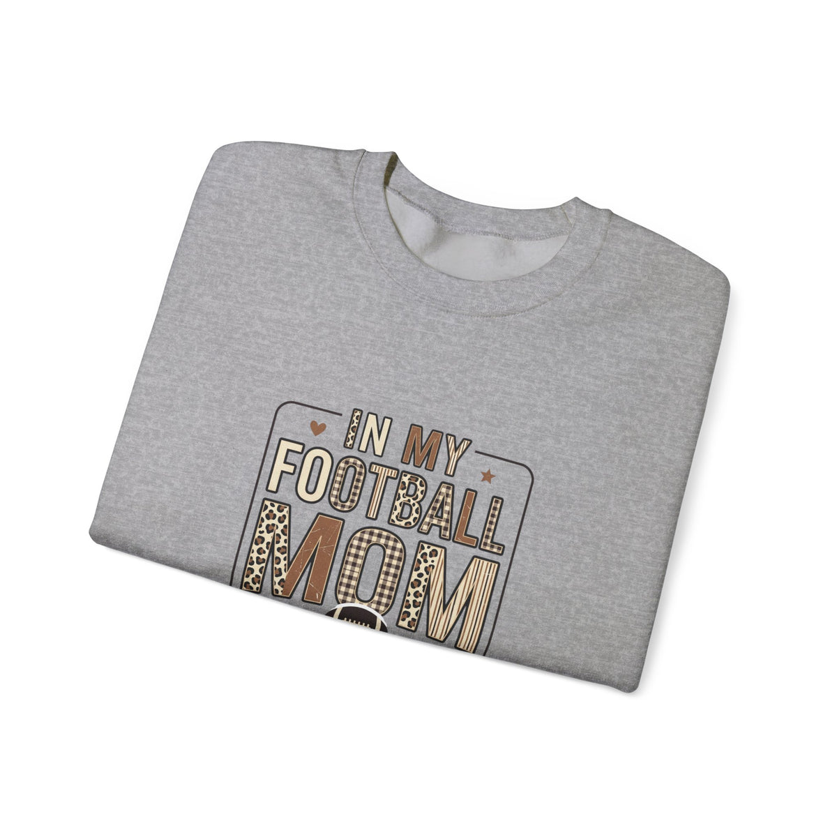 Football Mom Era Sweatshirt | Leopard Print Football Mom Crewneck, Football Season