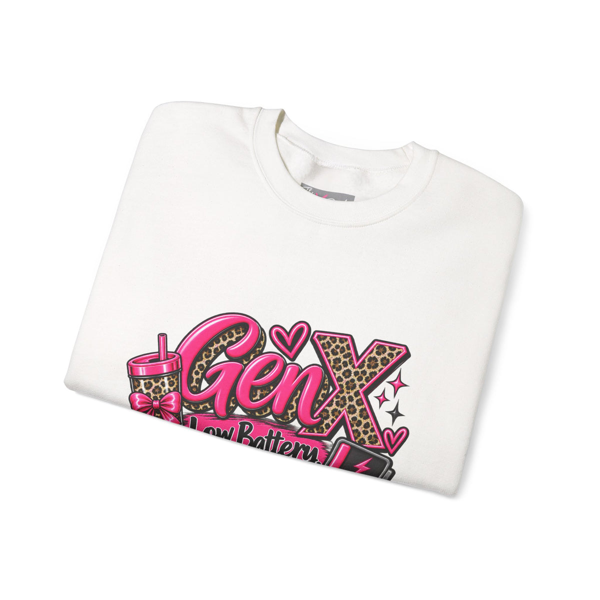 Gen X Low Battery High Standards Sweatshirt | Funny Gen X Crewneck