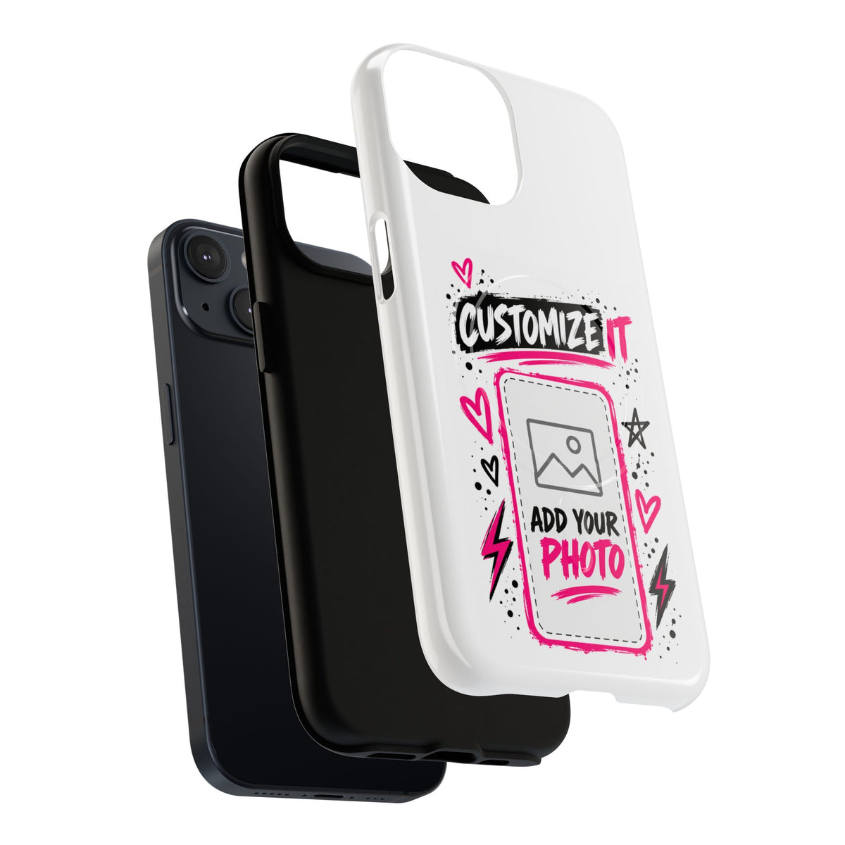 Customizable Strong Magsafe Phone Case | Add Your Photo & Text
