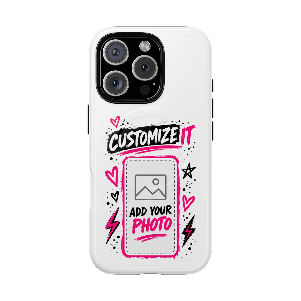 Customizable Strong Magsafe Phone Case | Add Your Photo & Text