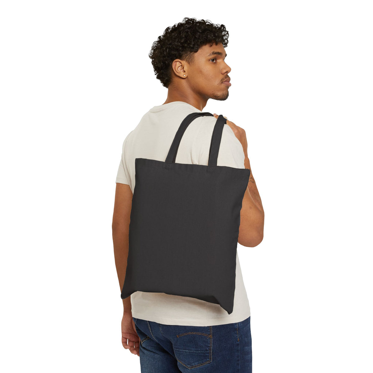 Football Mom Canvas Tote | Tailgate Season, Sideline Game Day