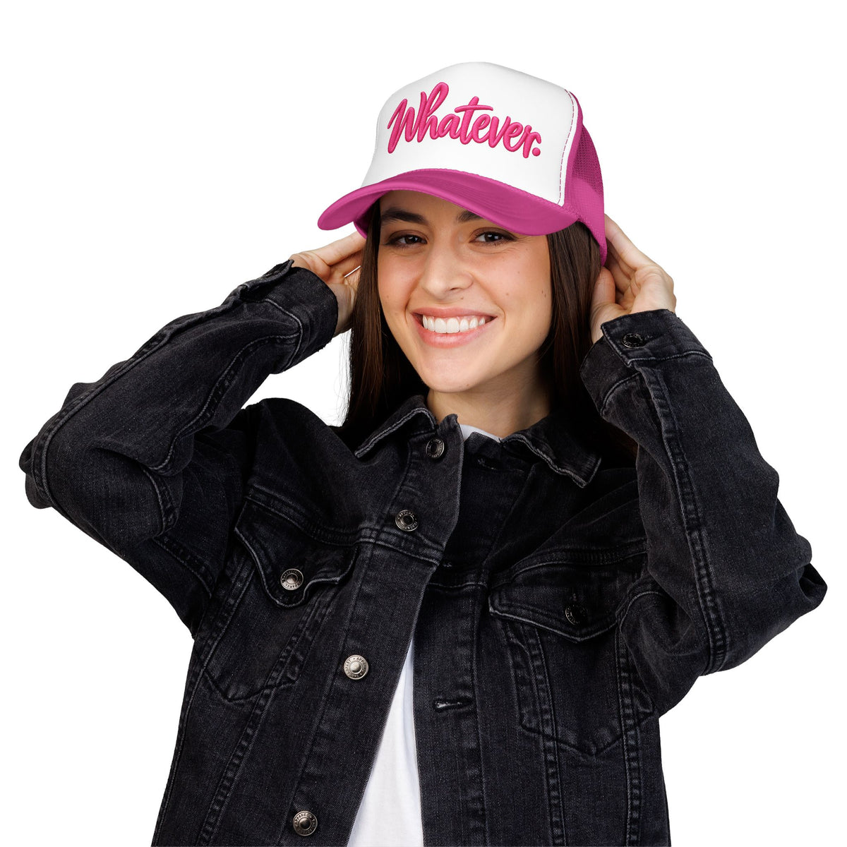 Whatever. Trucker Hat | Funny Sarcastic Gen X Cap