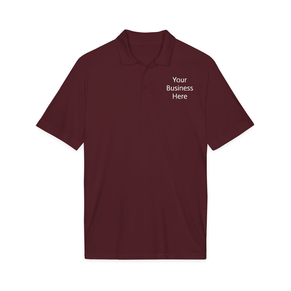 Personalized Embroidered Business Polo | Custom Logo Style Work Shirt
