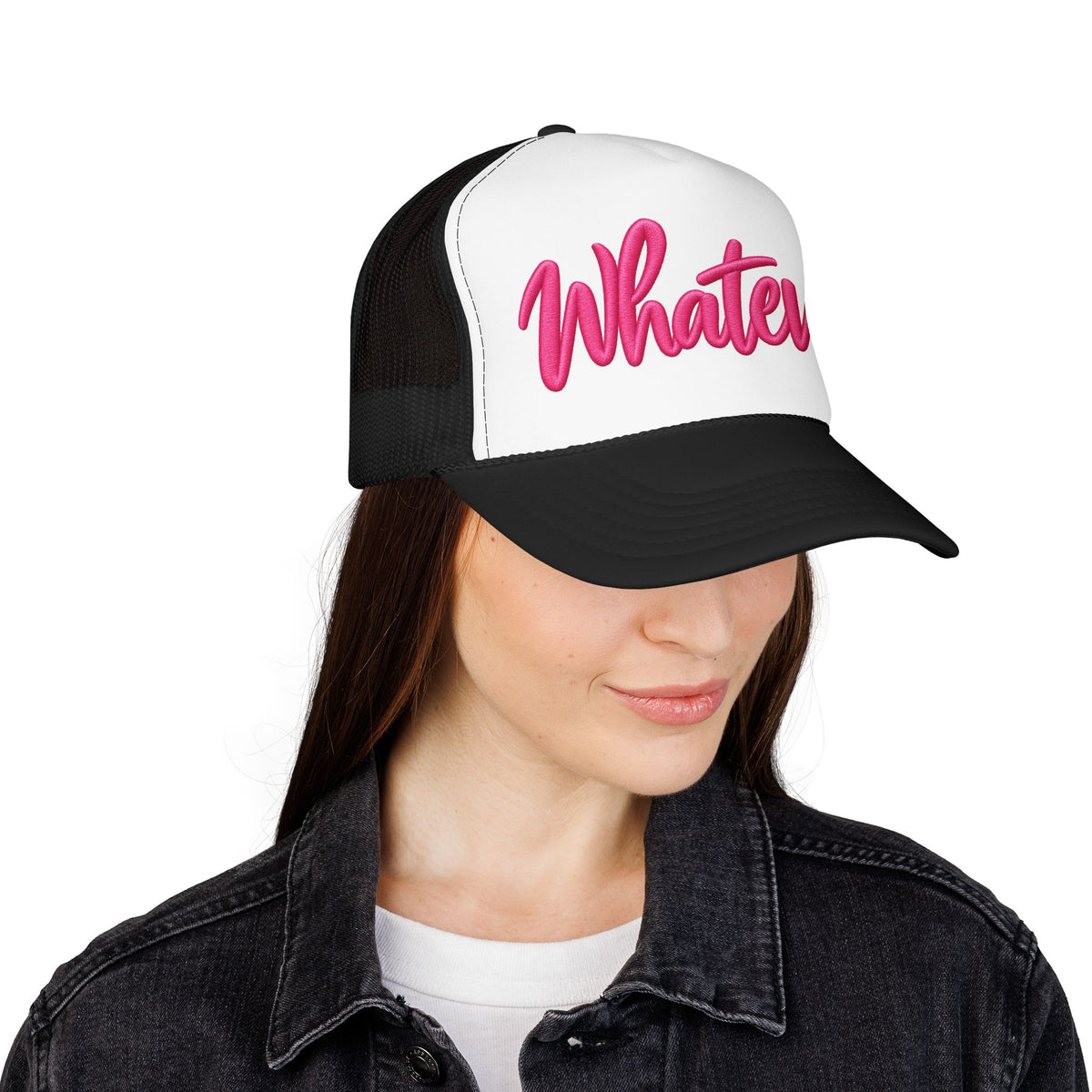 Whatever. Trucker Hat | Funny Sarcastic Gen X Cap