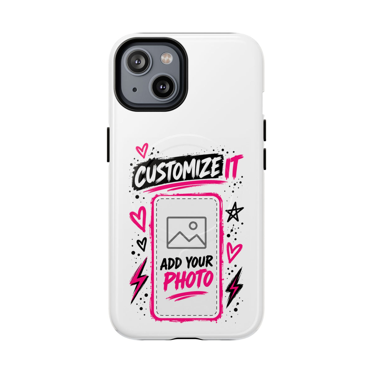 Customizable Strong Magsafe Phone Case | Add Your Photo & Text