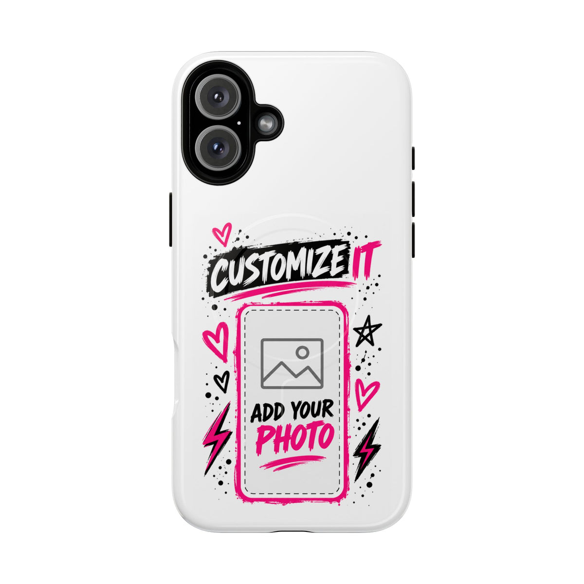 Customizable Strong Magsafe Phone Case | Add Your Photo & Text