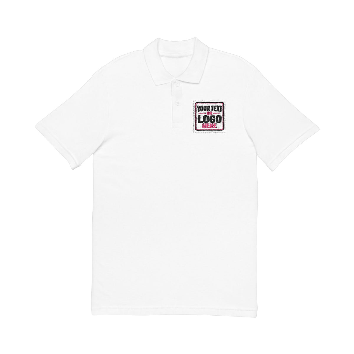 Custom Embroidered Polo Shirt | Add Your Text or Logo