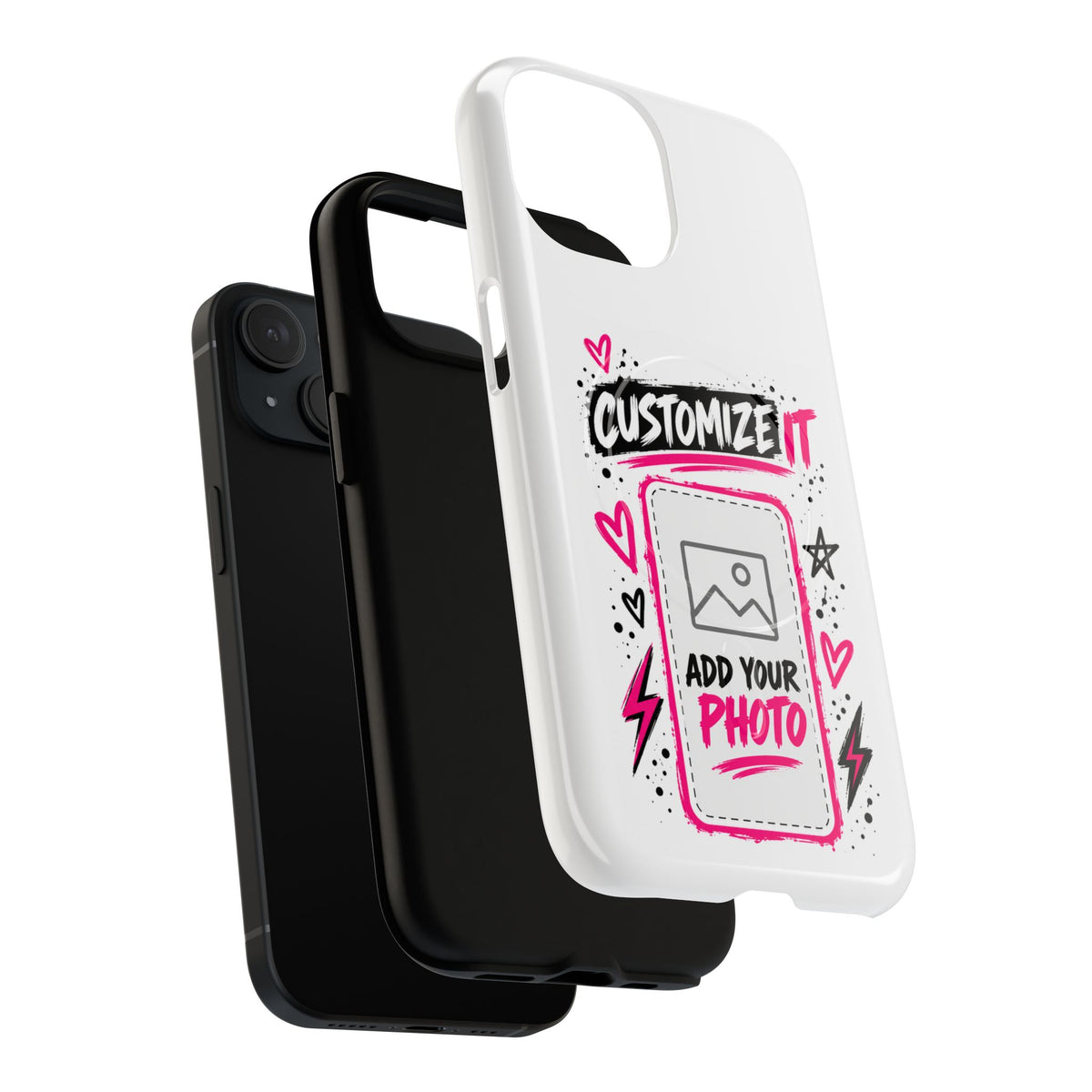 Customizable Strong Magsafe Phone Case | Add Your Photo & Text