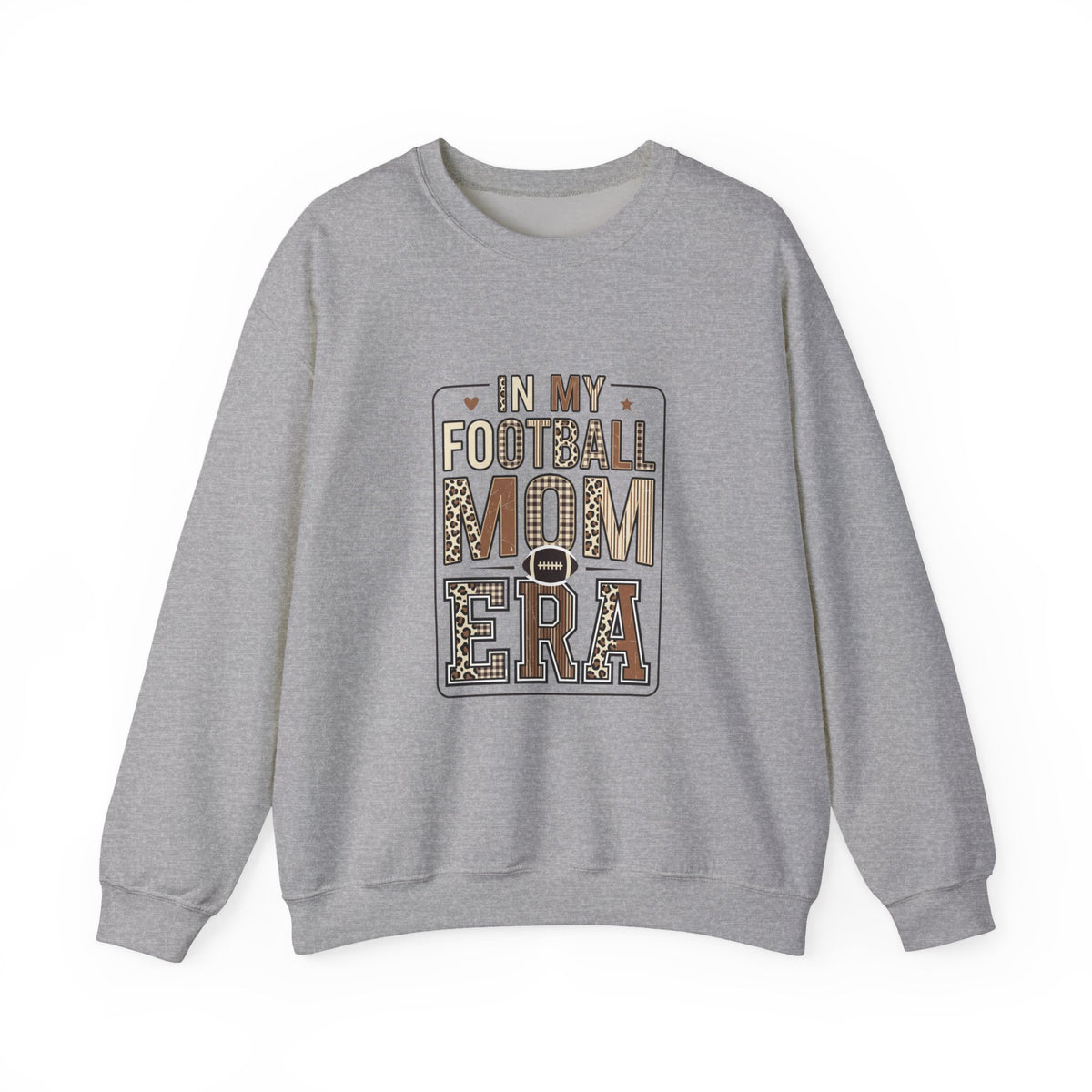 Football Mom Era Sweatshirt | Leopard Print Football Mom Crewneck, Football Season