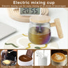 Glass Self Stirring Mug