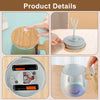 Glass Self Stirring Mug