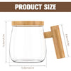 Glass Self Stirring Mug