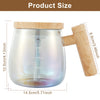 Glass Self Stirring Mug