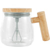 Glass Self Stirring Mug
