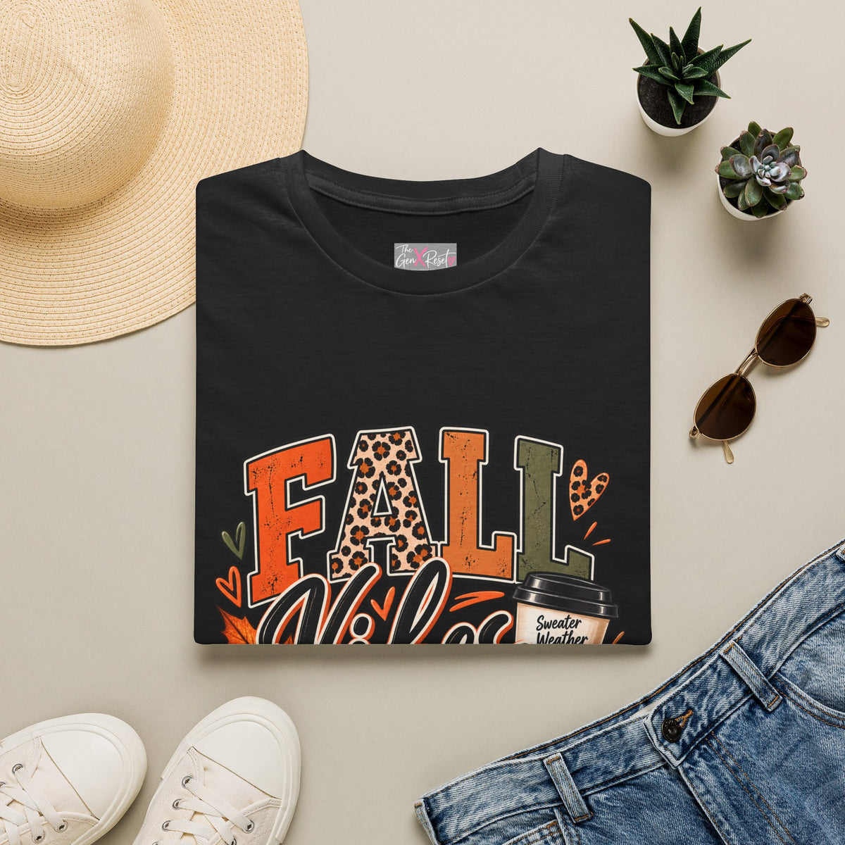 Fall Vibes T-shirt | Cozy Autumn Crewneck