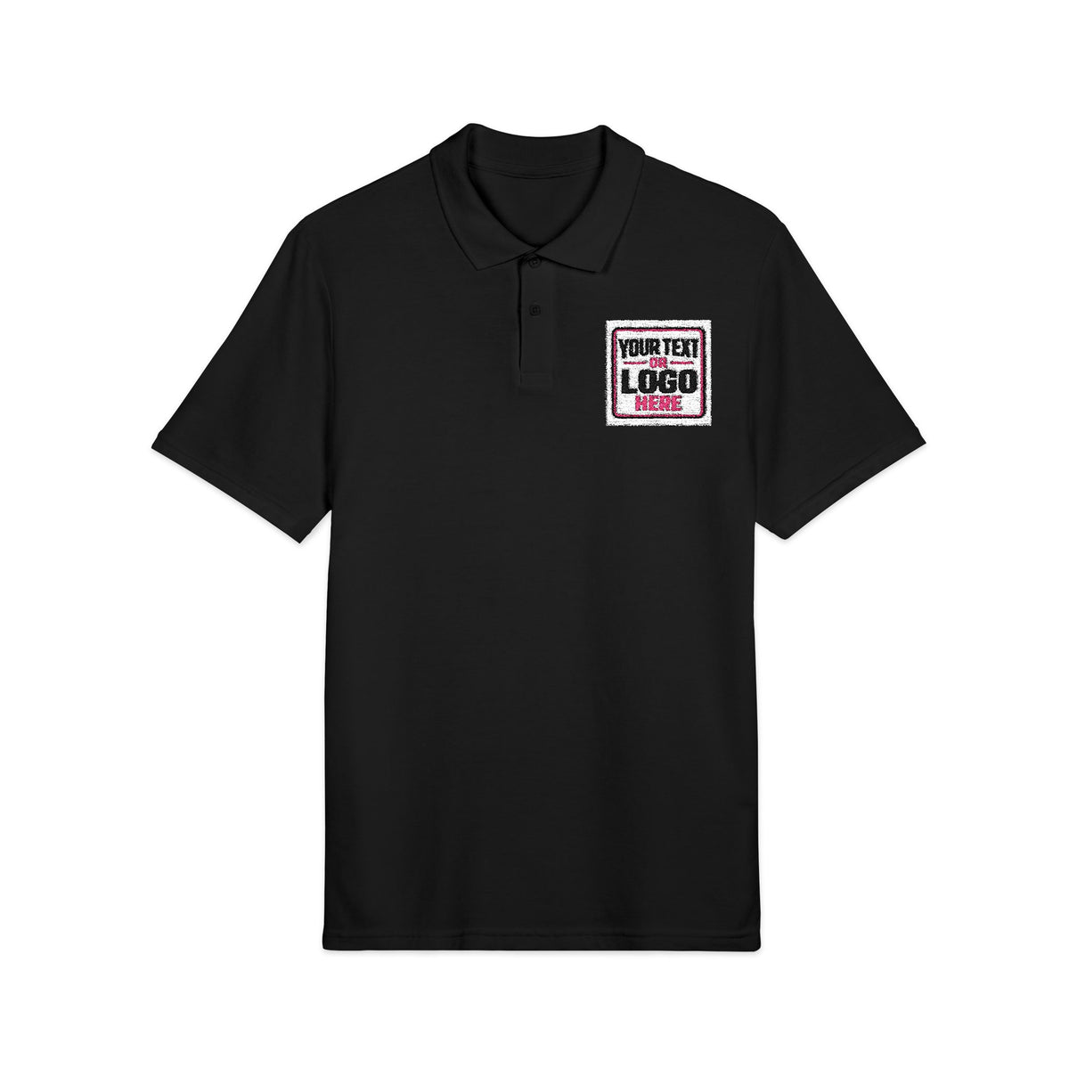 Custom Embroidered Polo Shirt | Add Your Text or Logo