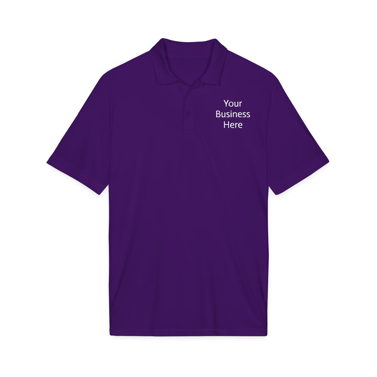 Personalized Embroidered Business Polo | Custom Logo Style Work Shirt