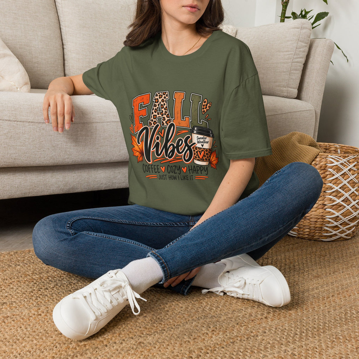 Fall Vibes T-shirt | Cozy Autumn Crewneck