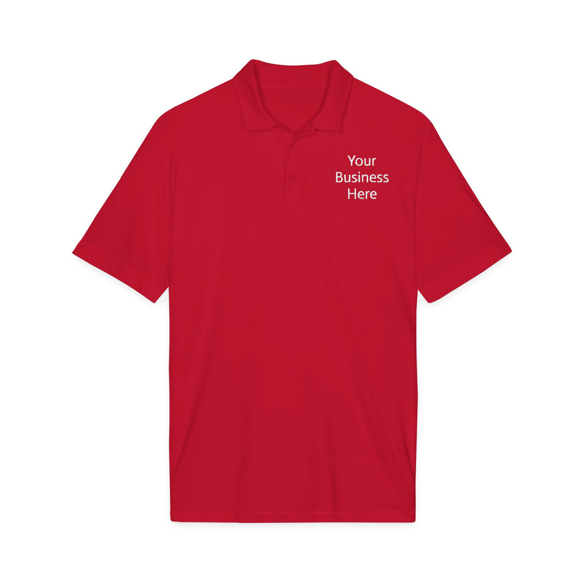 Personalized Embroidered Business Polo | Custom Logo Style Work Shirt