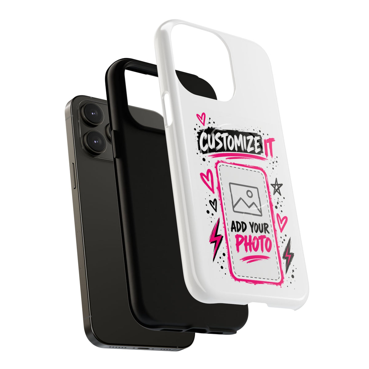 Customizable Strong Magsafe Phone Case | Add Your Photo & Text
