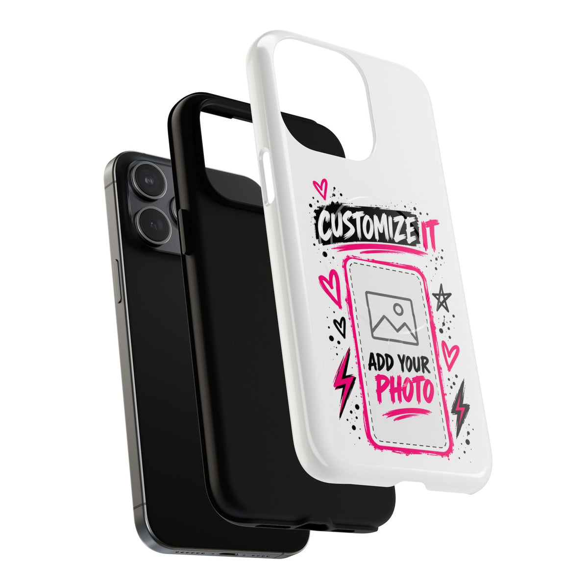 Customizable Strong Magsafe Phone Case | Add Your Photo & Text
