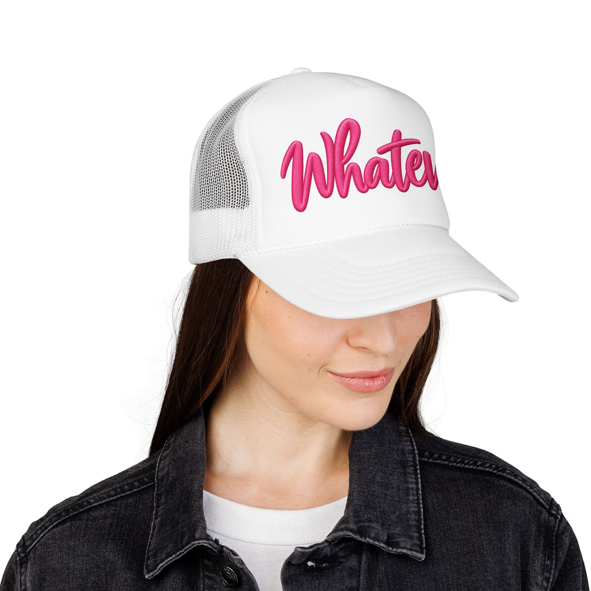 Whatever. Trucker Hat | Funny Sarcastic Gen X Cap