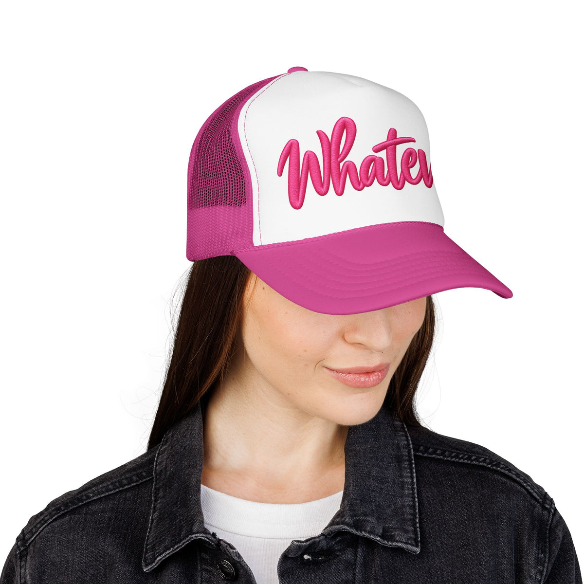 Whatever. Trucker Hat | Funny Sarcastic Gen X Cap