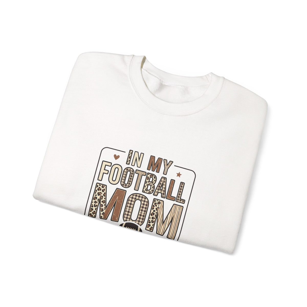 Football Mom Era Sweatshirt | Leopard Print Football Mom Crewneck, Football Season