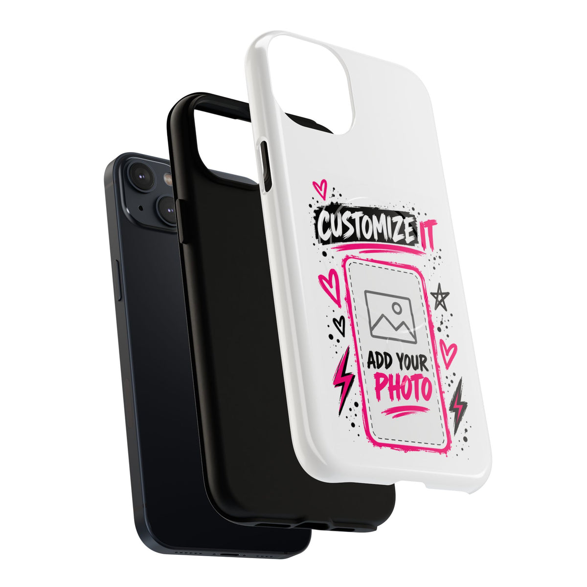 Customizable Strong Magsafe Phone Case | Add Your Photo & Text