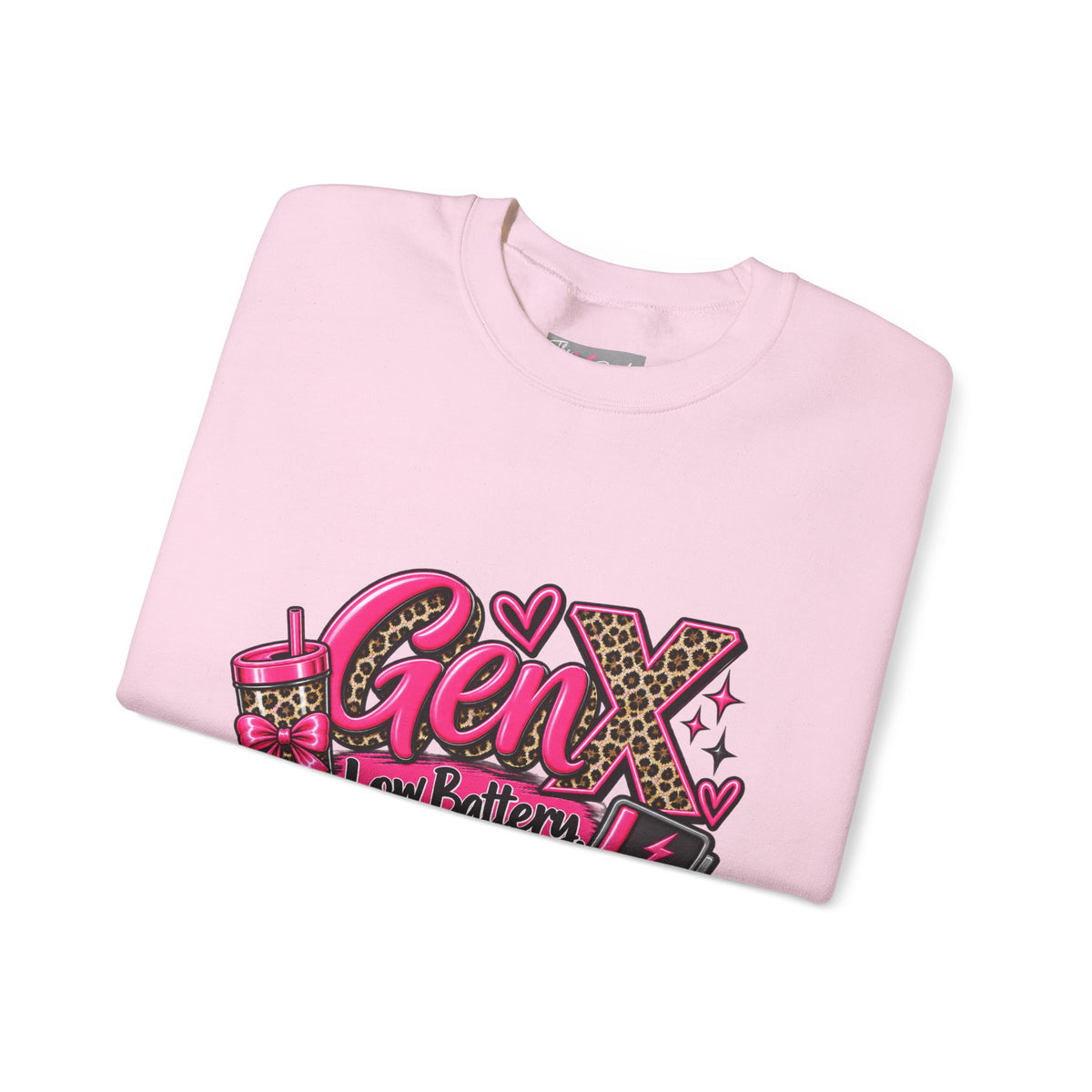Gen X Low Battery High Standards Sweatshirt | Funny Gen X Crewneck