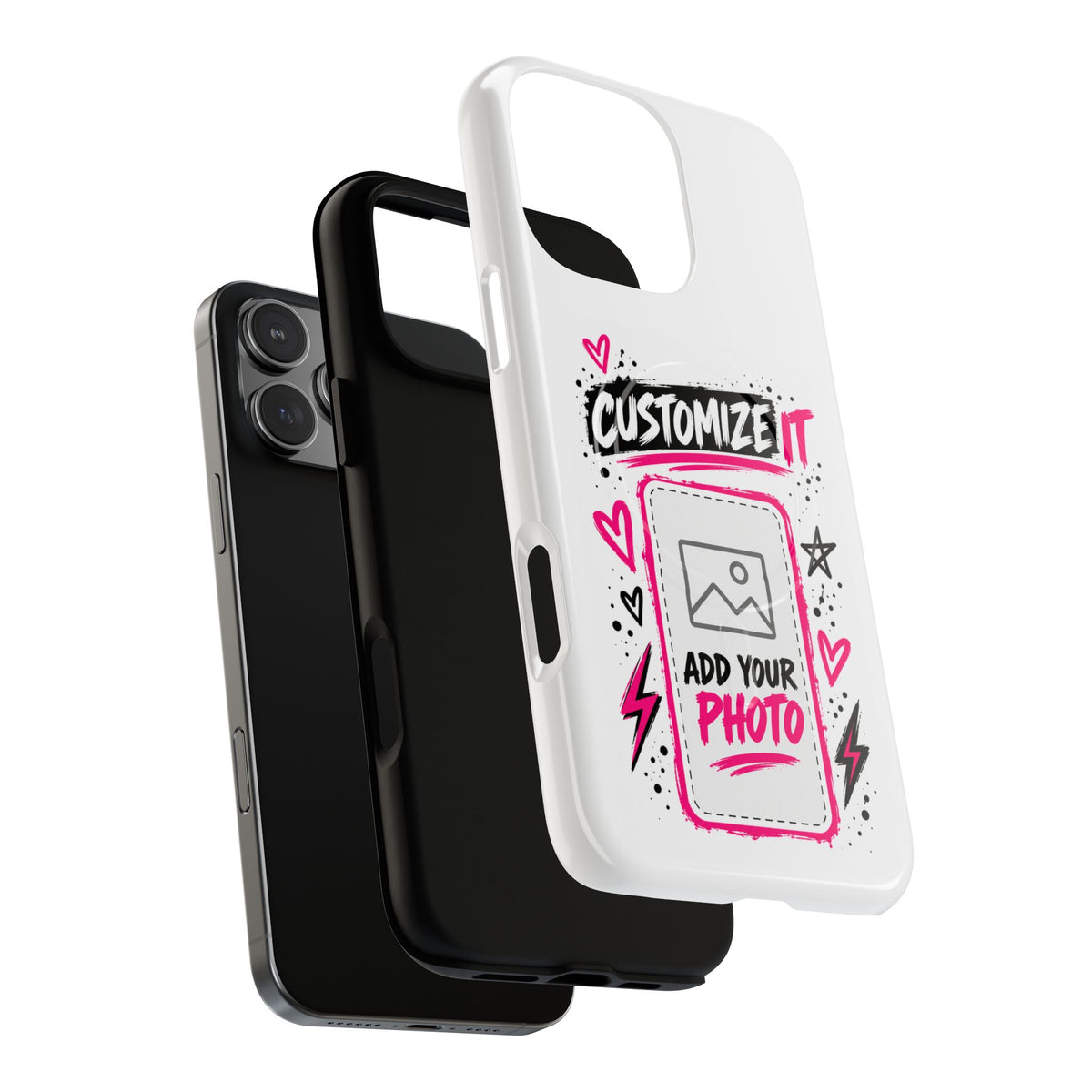 Customizable Strong Magsafe Phone Case | Add Your Photo & Text
