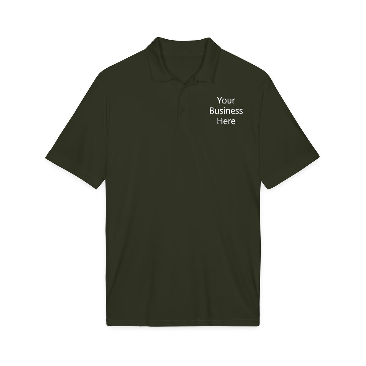 Personalized Embroidered Business Polo | Custom Logo Style Work Shirt