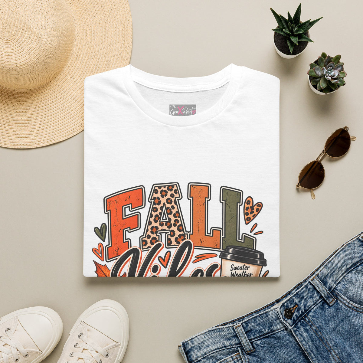 Fall Vibes T-shirt | Cozy Autumn Crewneck