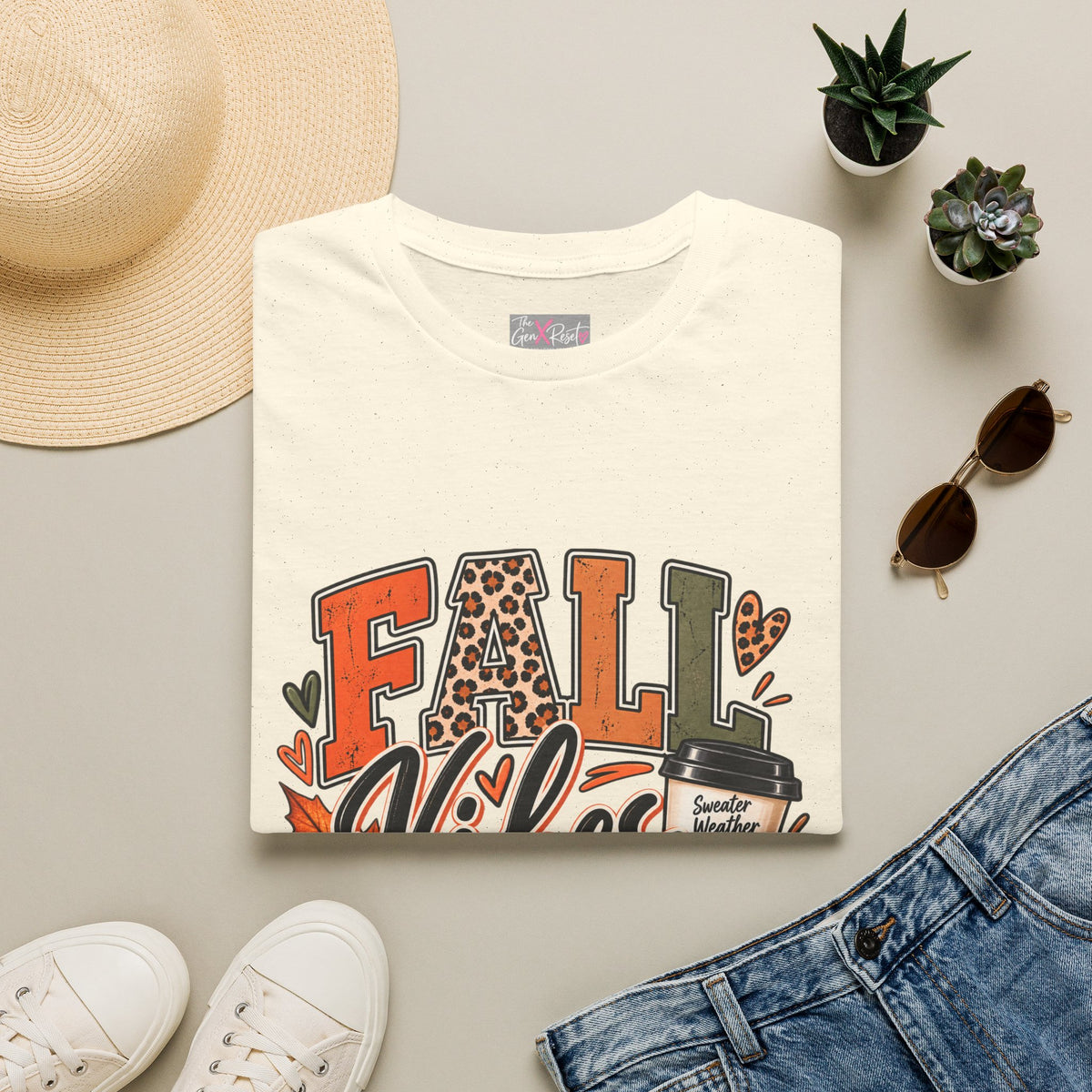 Fall Vibes T-shirt | Cozy Autumn Crewneck