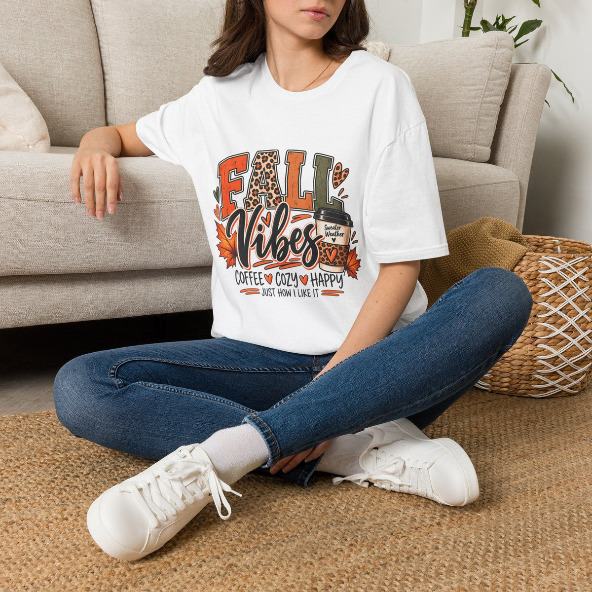 Fall Vibes T-shirt | Cozy Autumn Crewneck