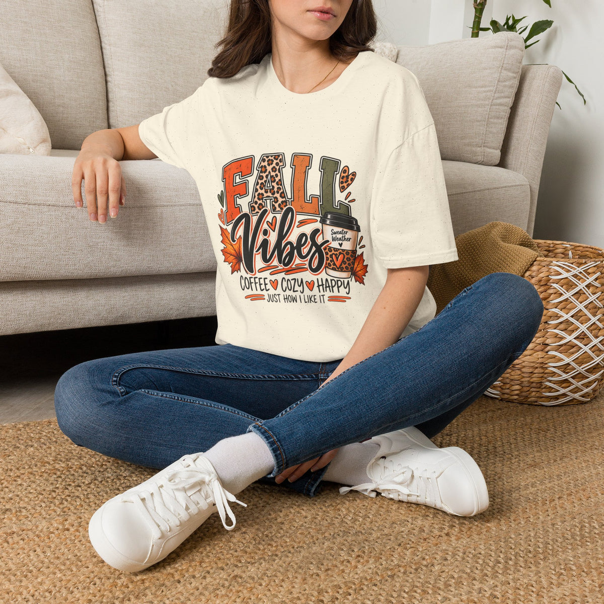 Fall Vibes T-shirt | Cozy Autumn Crewneck