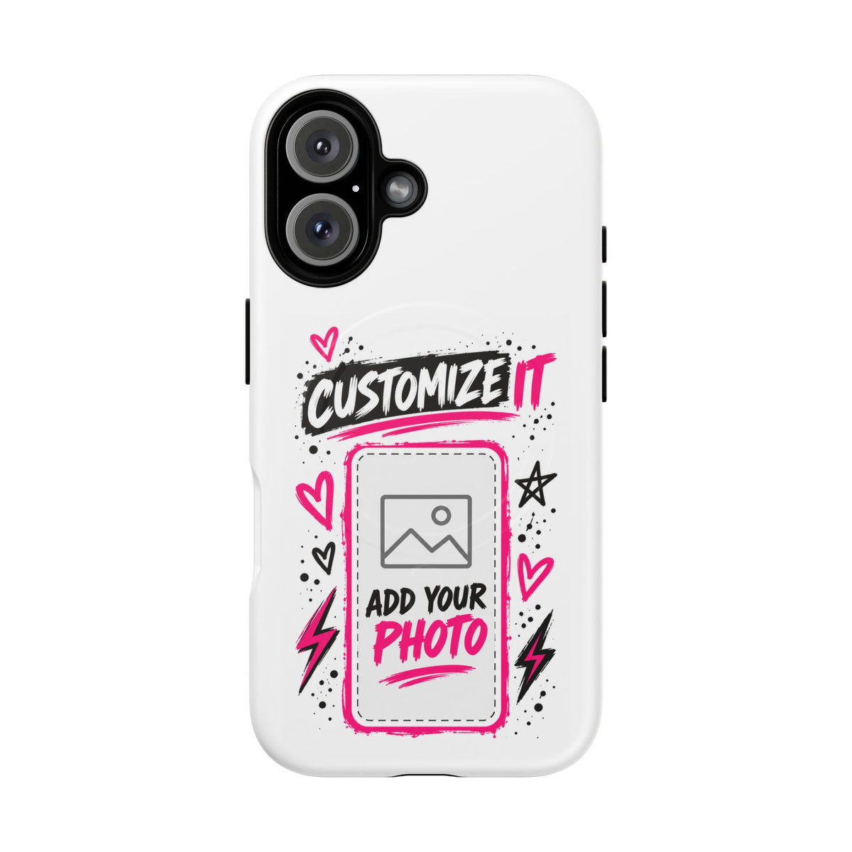 Customizable Strong Magsafe Phone Case | Add Your Photo & Text