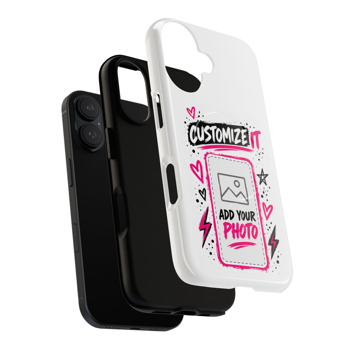 Customizable Strong Magsafe Phone Case | Add Your Photo & Text