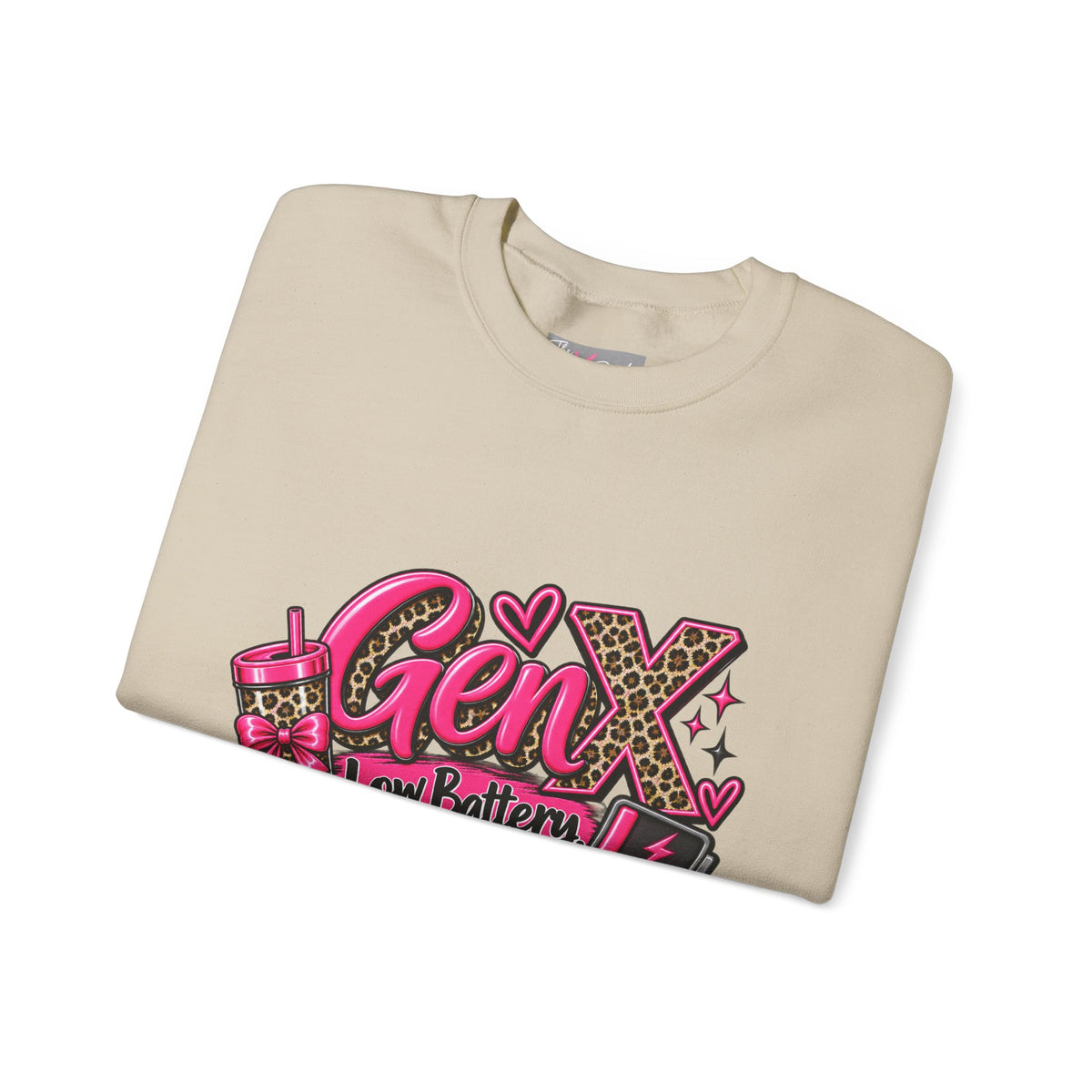 Gen X Low Battery High Standards Sweatshirt | Funny Gen X Crewneck