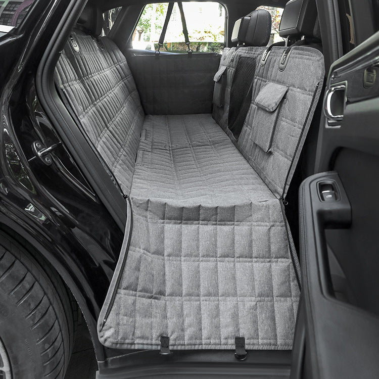 Water-Resistant Backseat Pet Car Cover 🐾🚗