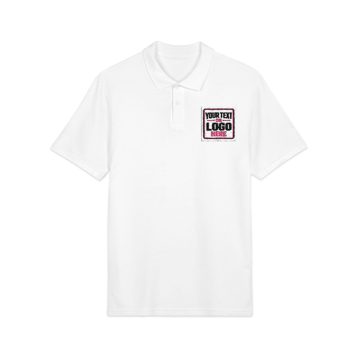 Custom Embroidered Polo Shirt | Add Your Text or Logo