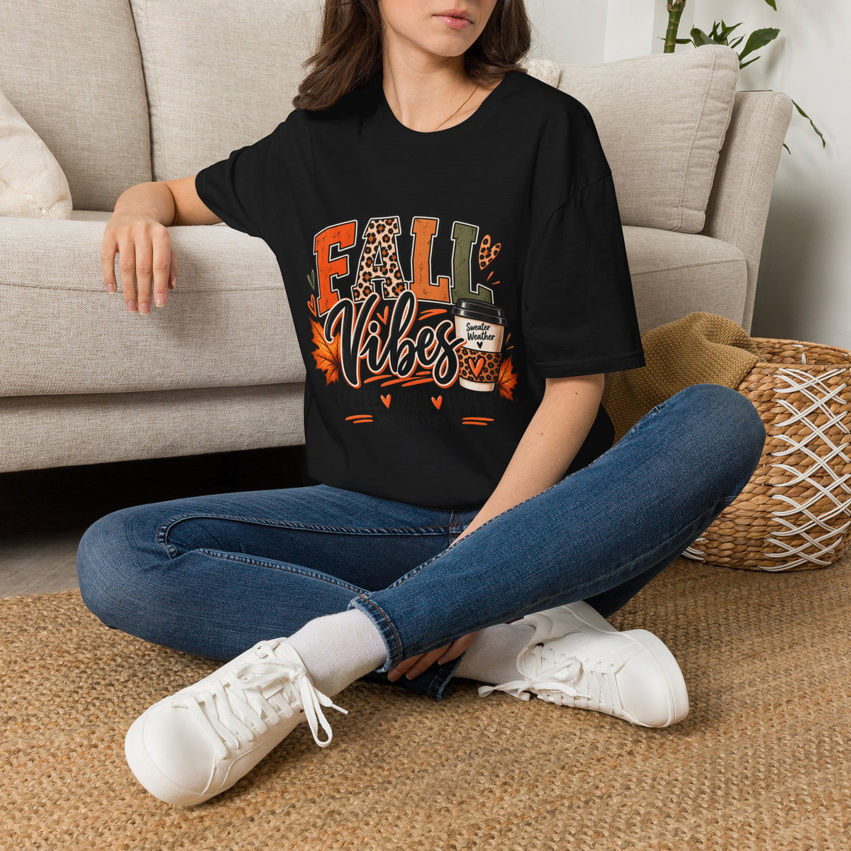 Fall Vibes T-shirt | Cozy Autumn Crewneck