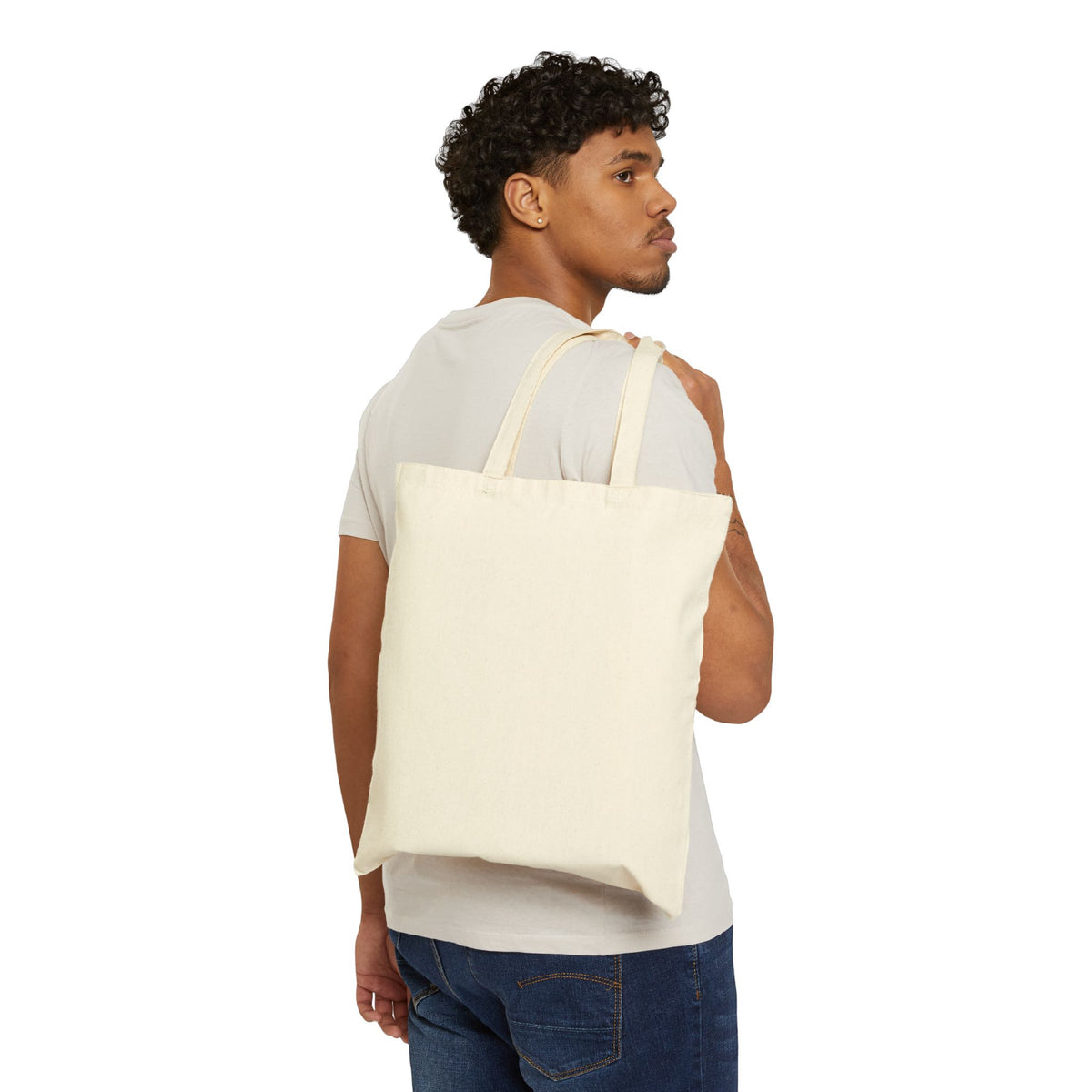 Football Mom Canvas Tote | Tailgate Season, Sideline Game Day