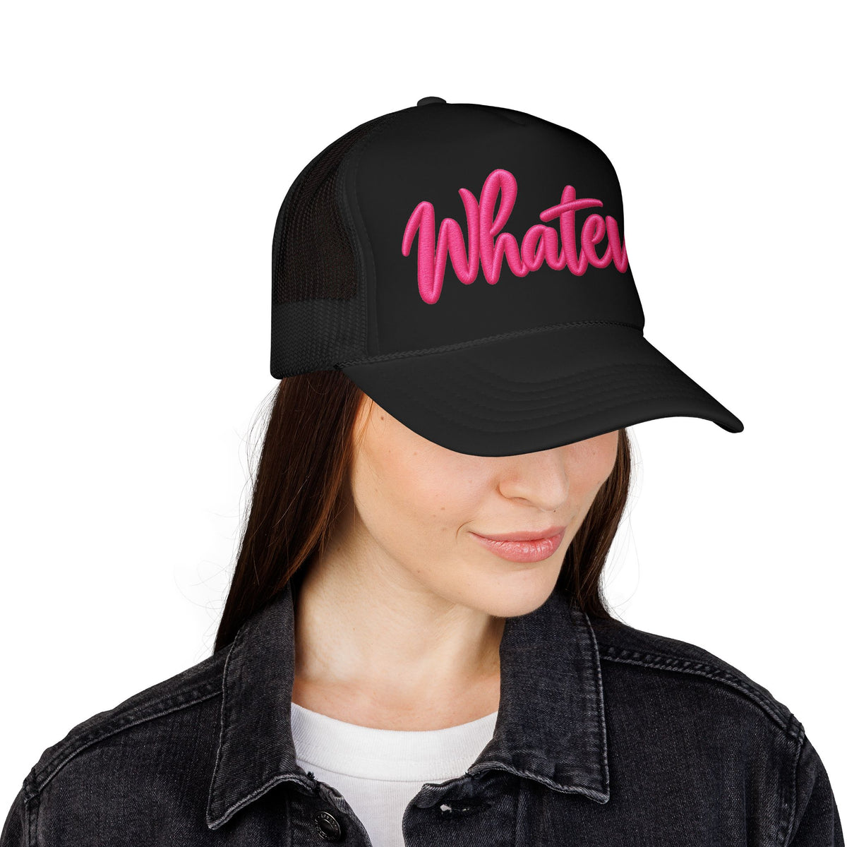 Whatever. Trucker Hat | Funny Sarcastic Gen X Cap