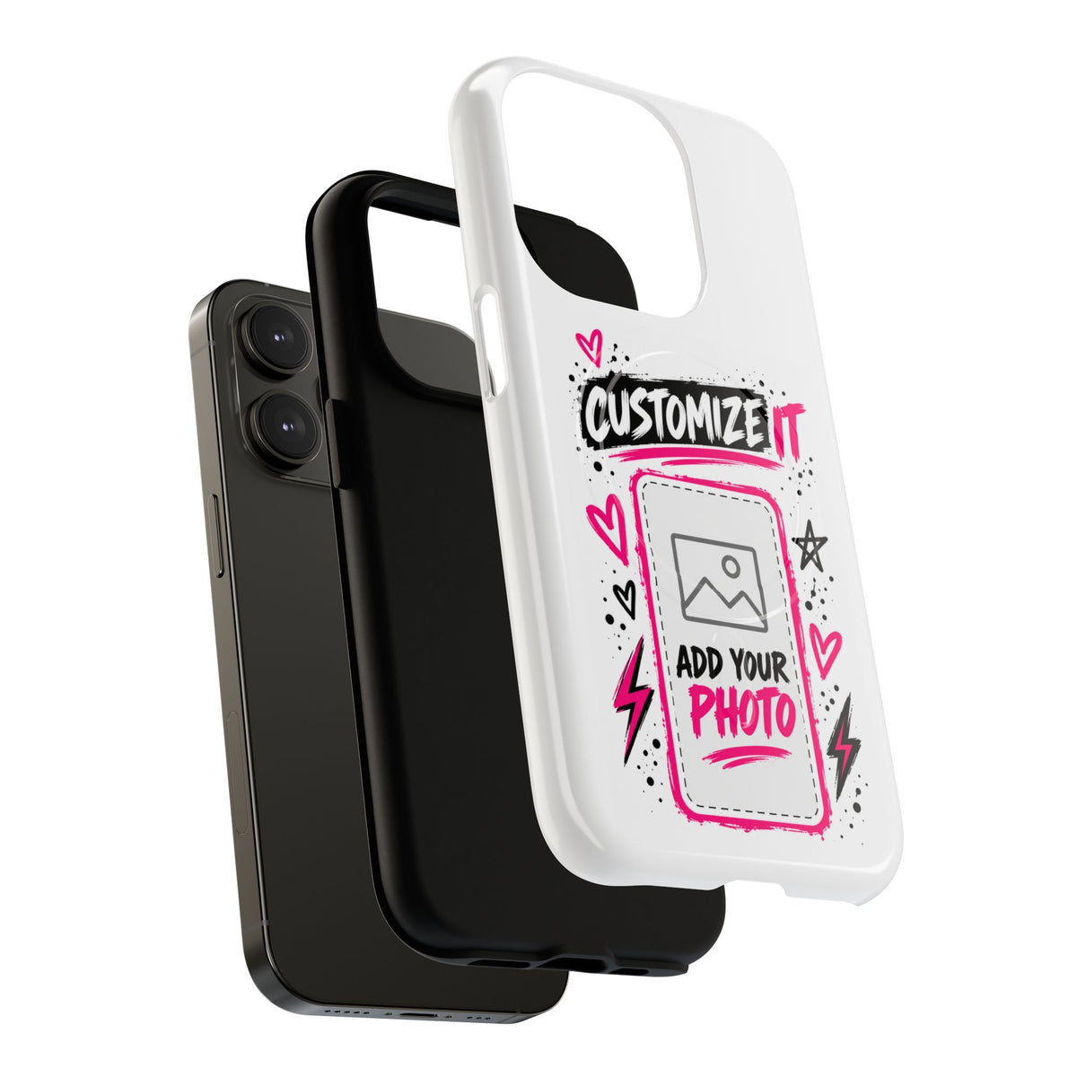 Customizable Strong Magsafe Phone Case | Add Your Photo & Text