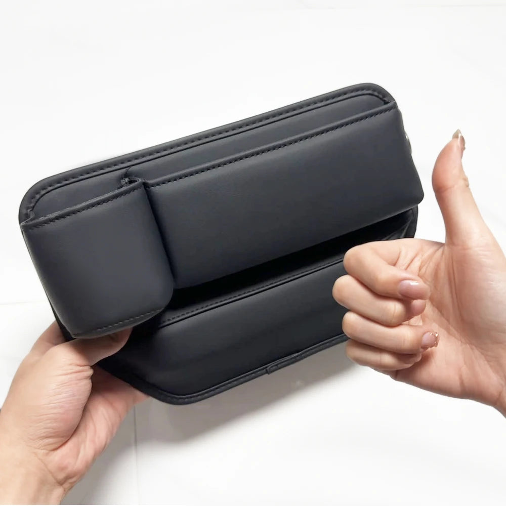 ✨ Car Seat Gap Organizer | Sleek Storage & Cup Holder